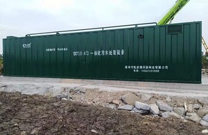 广州南沙农村污水治理一体化处理设备100吨.jpg